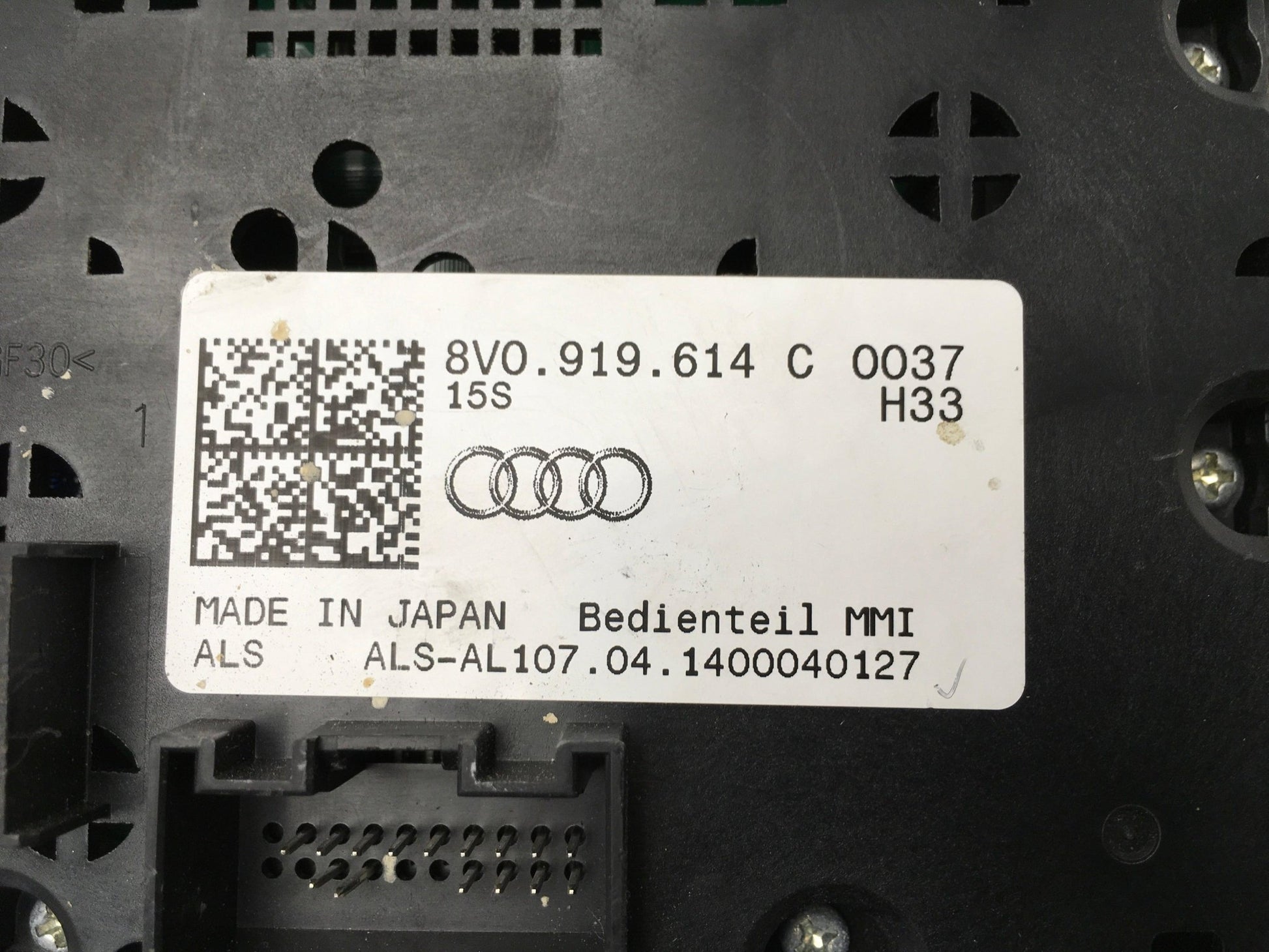 Botonera central Audi 8V0919614C - 8v0919614c