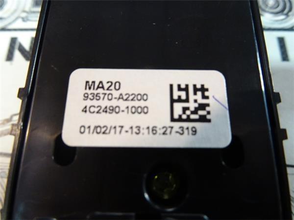 Botonera elevalunas kia pro ceed - 93570a2200