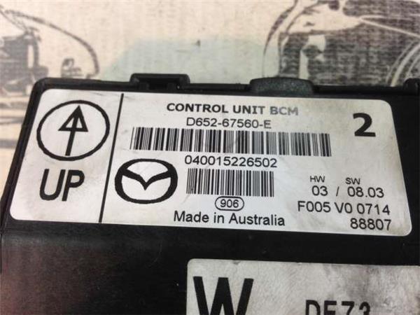 BSM MAZDA 2 D652-67560-E - D65267560E