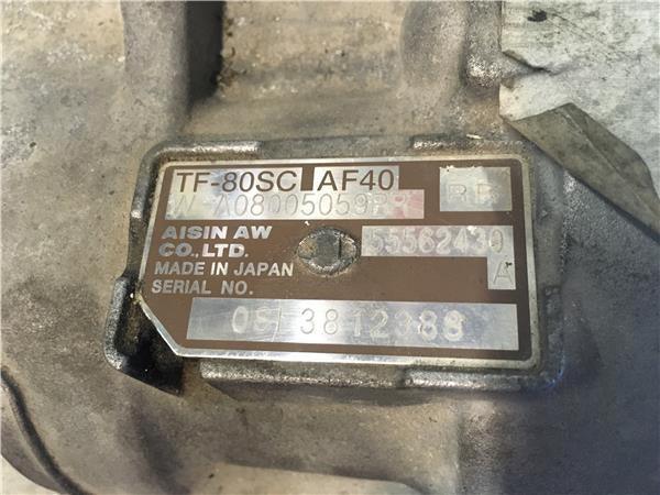 Caja cambios auto opel insignia 2.0 cdti - 55562430