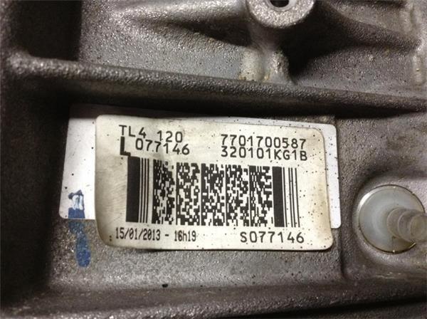 Caja cambios nissan juke 1.5 dci tl4120 - tl4120