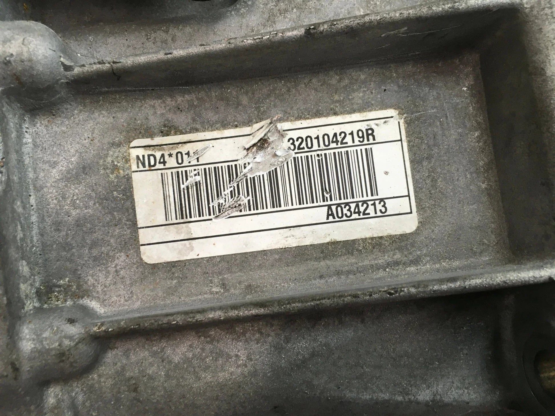 Caja cambios Renault 320104219R