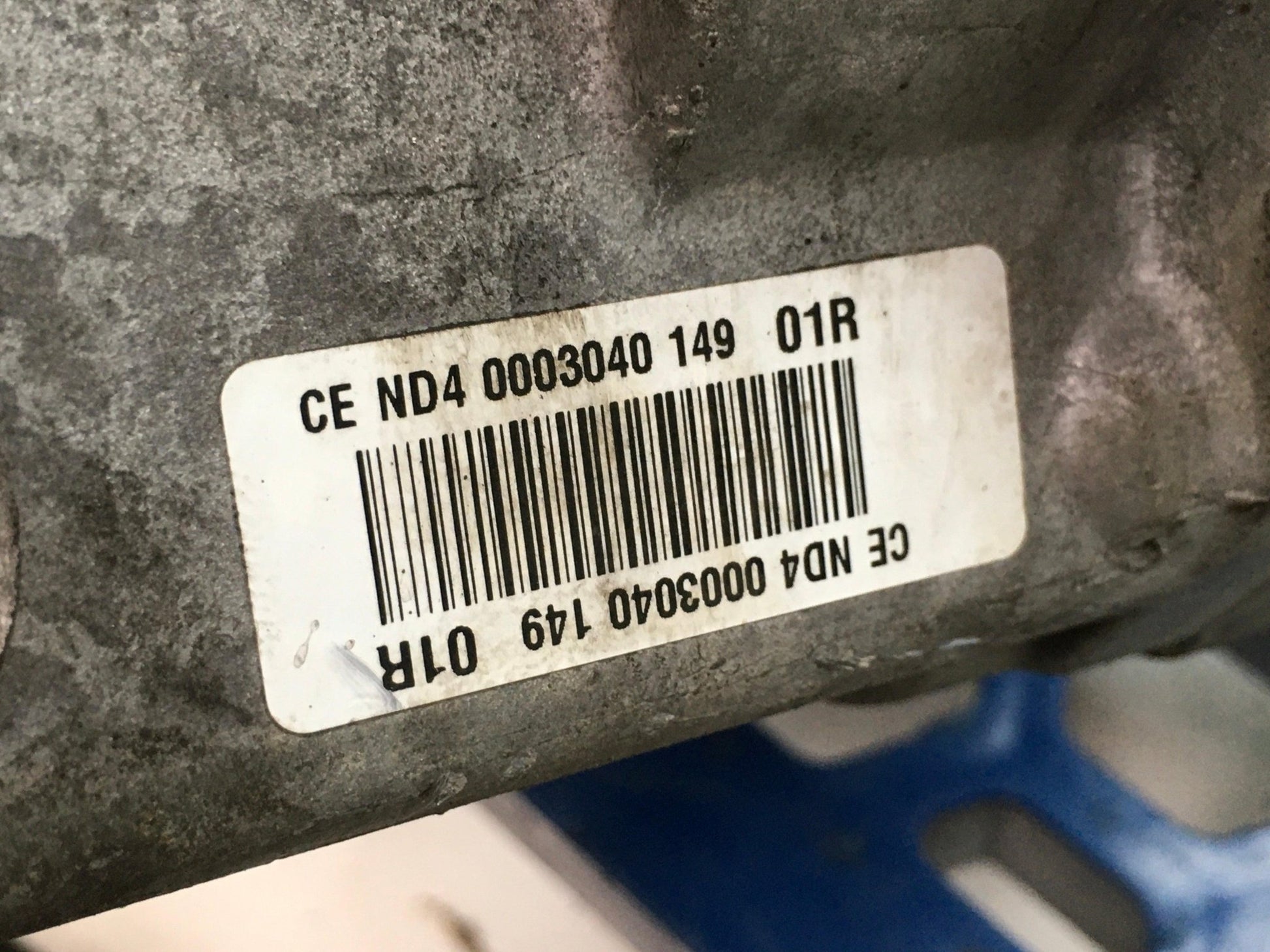 Caja cambios Renault 320104219R - ND4011