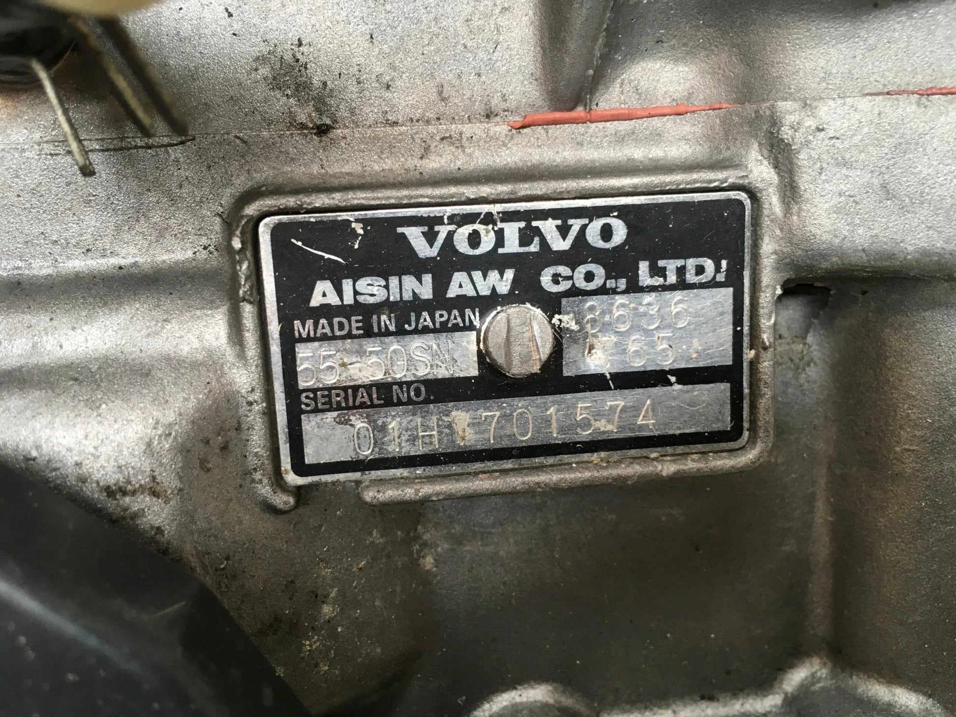 Caja cambios Volvo 5550SN