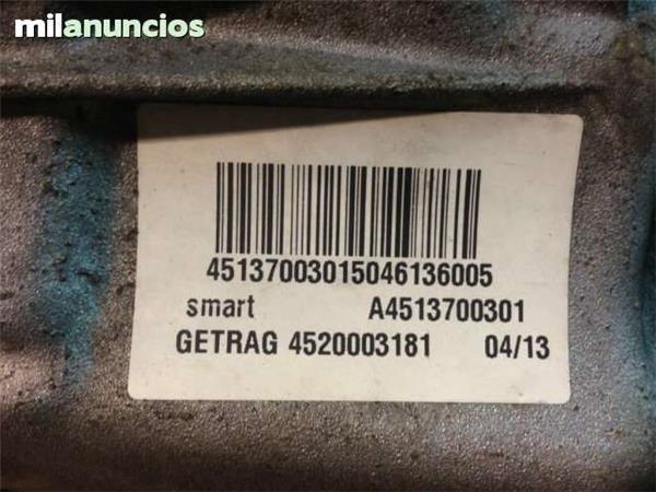 Caja de cambios automatica smart fortwo - a4513700301