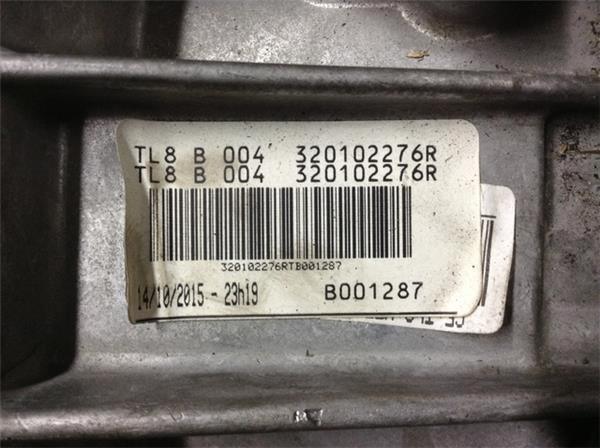 Caja de cambios dacia duster 1.2 tce - tl8b004