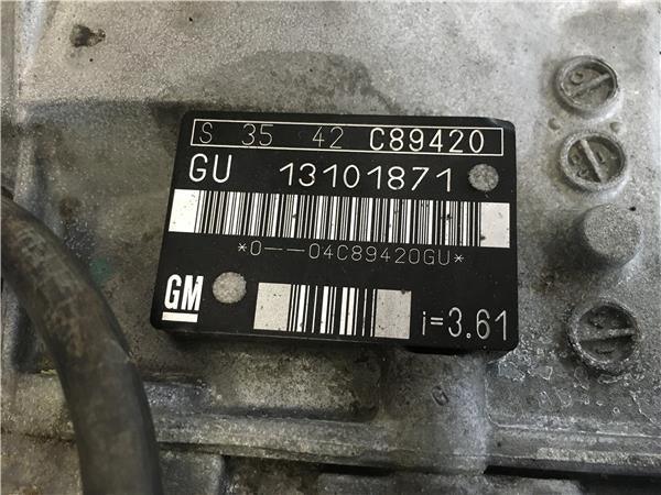Caja de cambios Opel Vectra C 2.2 DTI - 13101871