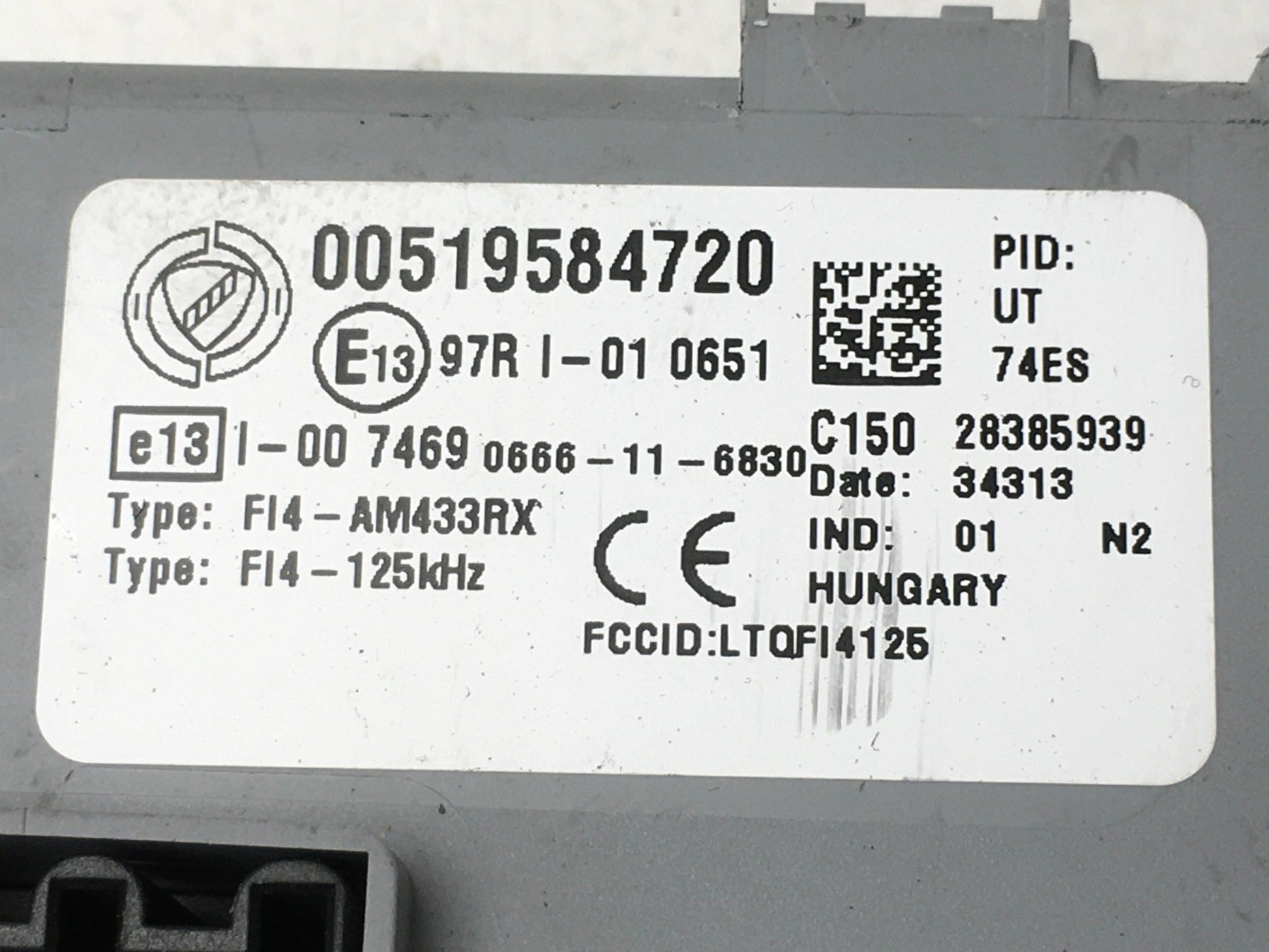 Caja fusibles Fiat Panda III 51958472 - 00519584720