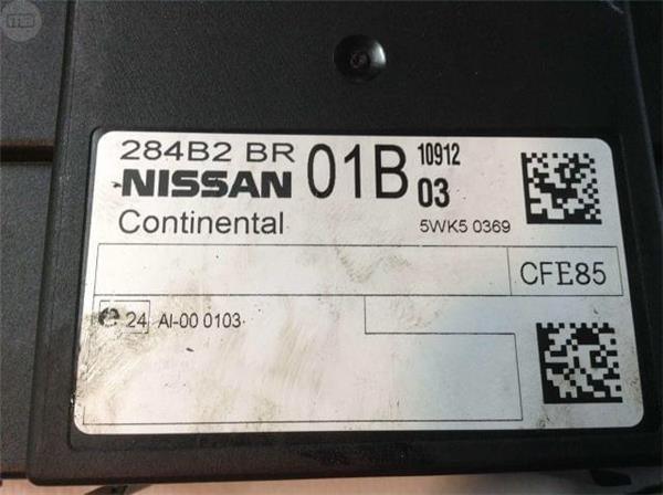Caja fusibles nissan 284b2br01b - 284b2br01b