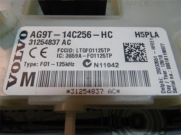 Caja fusibles volvo xc60 31254837 - 31254837