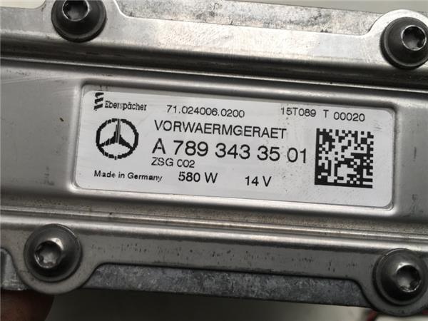 Calentador calefaccion Smart Fortwo a789