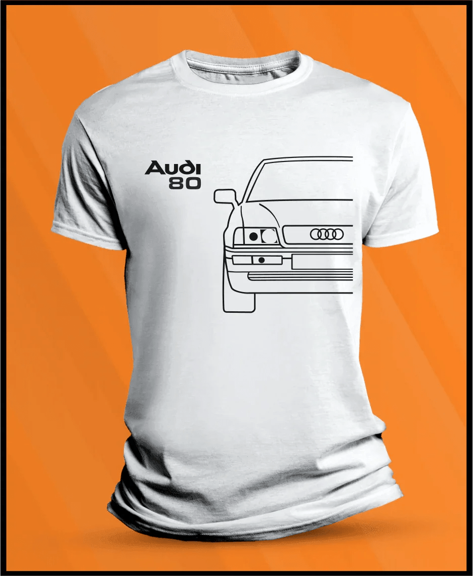 Camiseta manga corta Audi 80