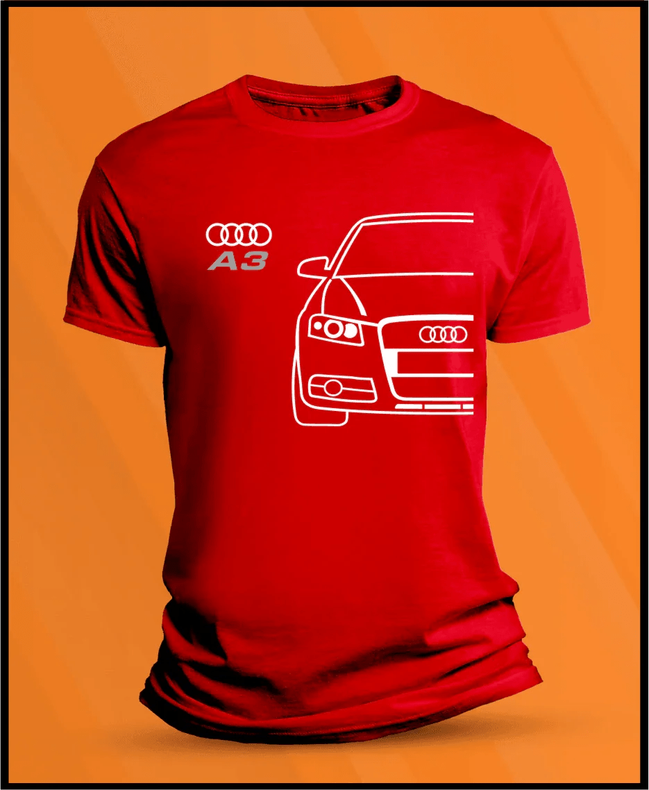Camiseta manga corta Audi A3 8P