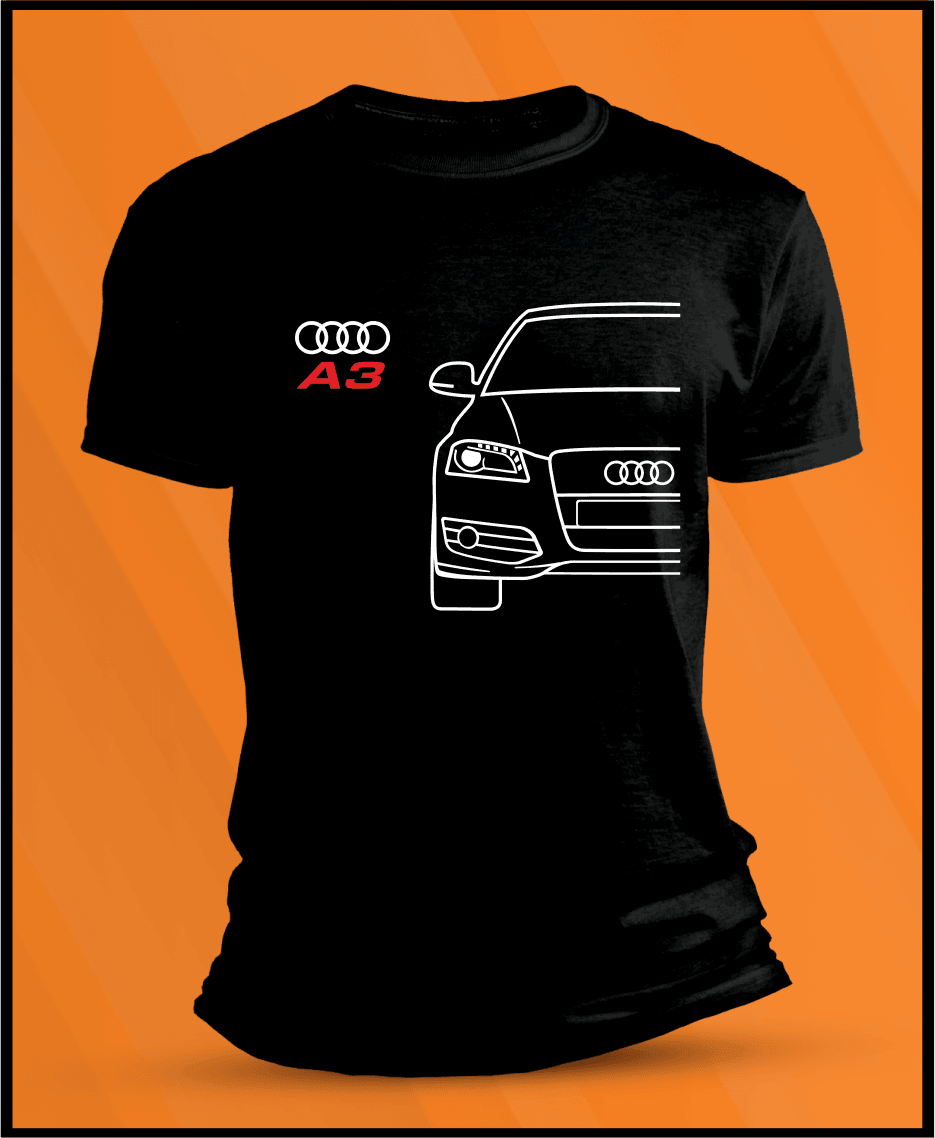 Camiseta manga corta Audi A3 8P Lift - 