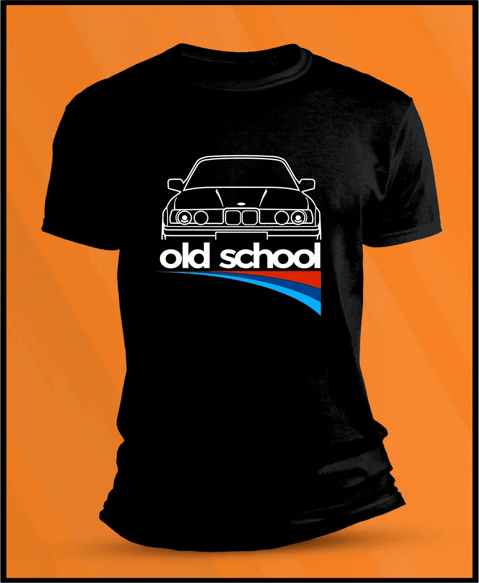Camiseta manga corta Bmw E34 Old School