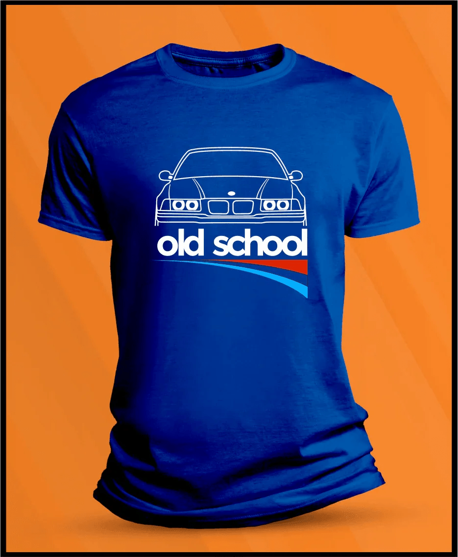 Camiseta manga corta Bmw E36 Old School