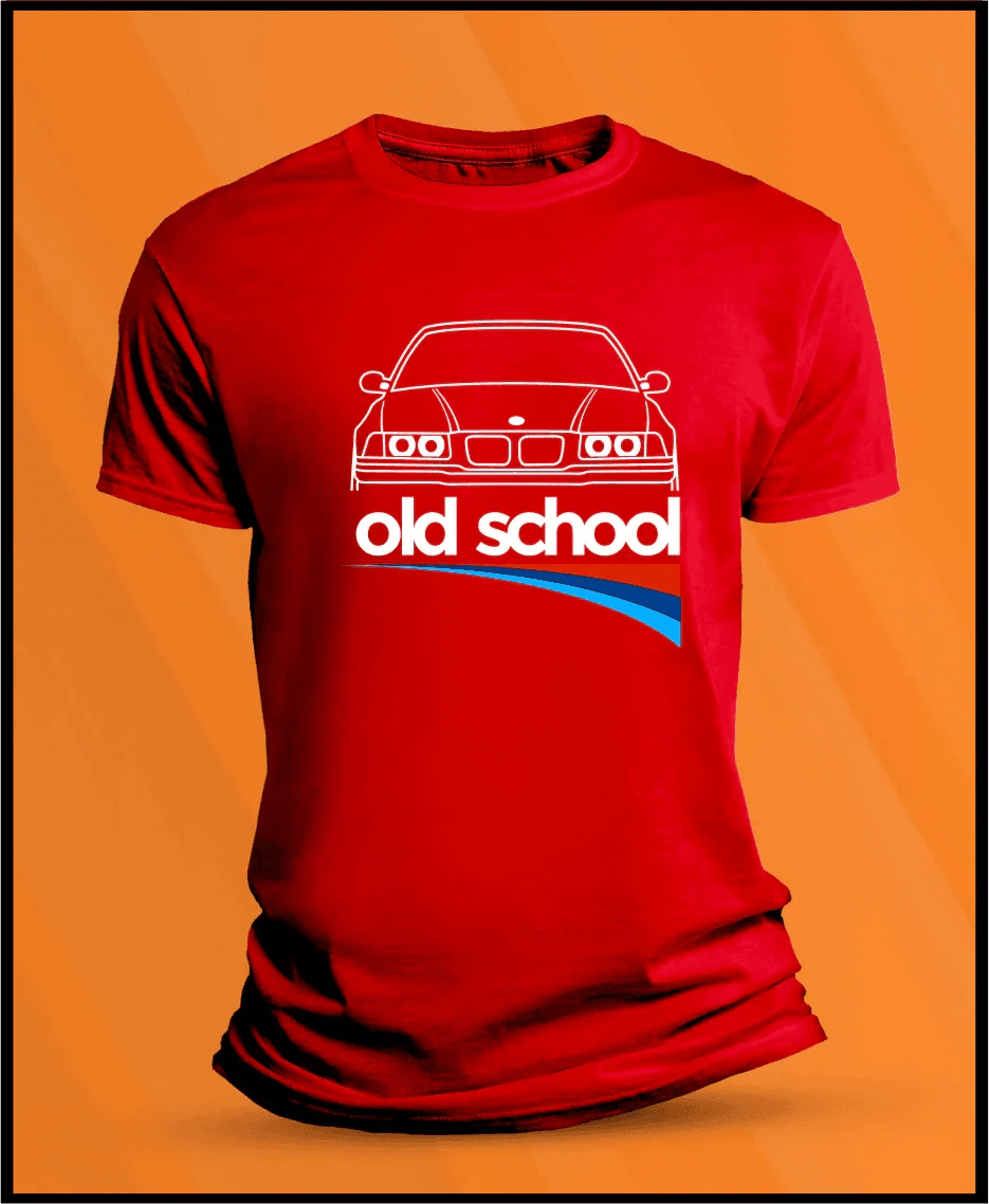 Camiseta manga corta Bmw E36 Old School