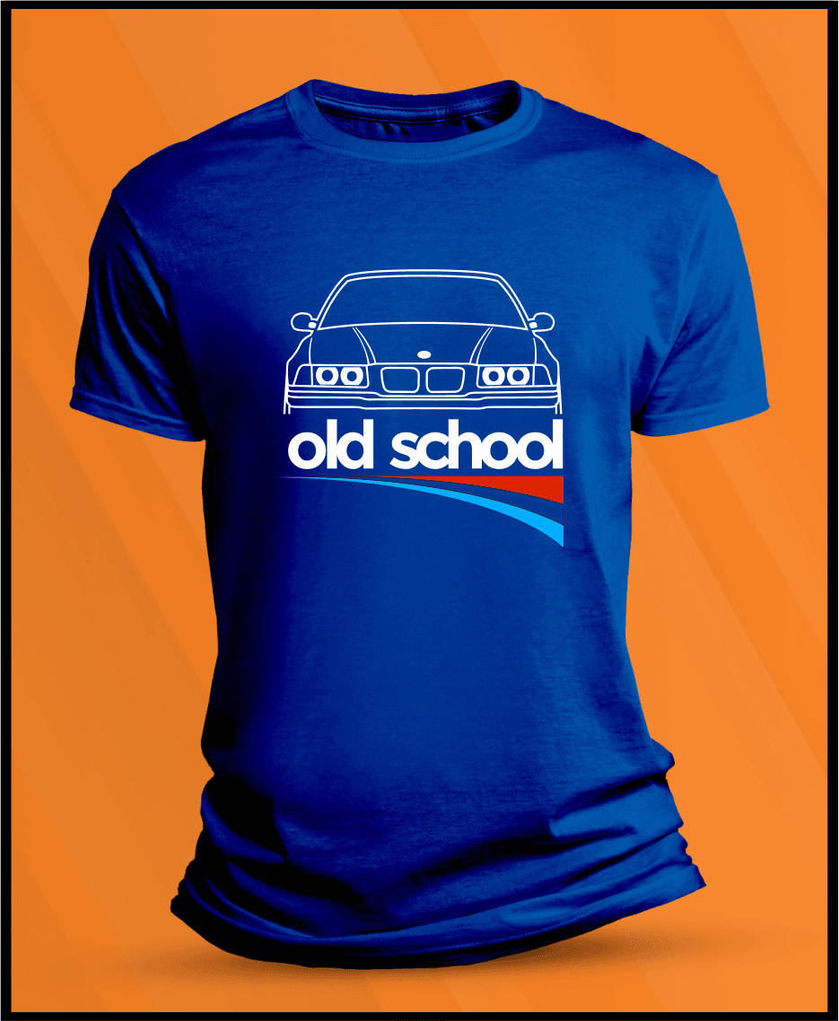 Camiseta manga corta Bmw E36 Old School - 