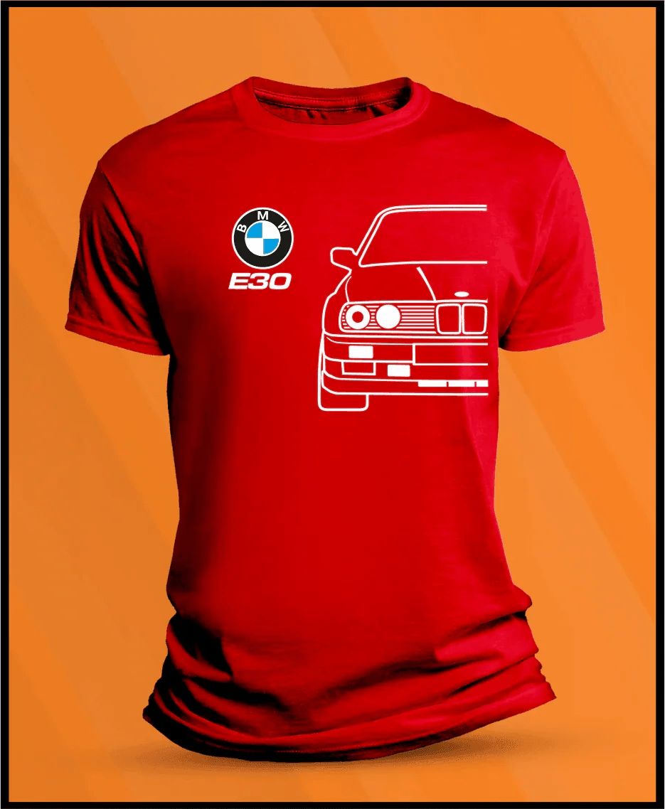 Camiseta manga corta Bmw Serie 3 E30