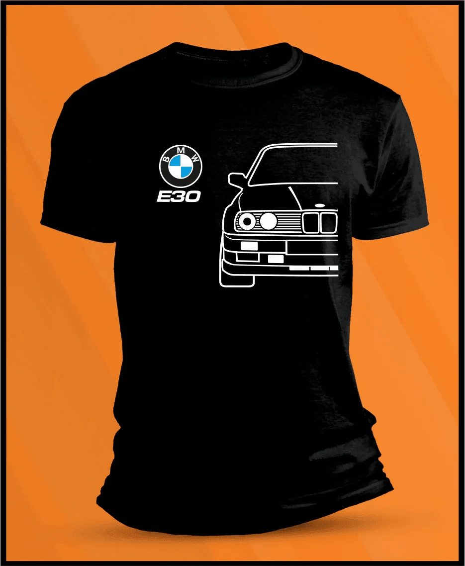 Camiseta manga corta Bmw Serie 3 E30