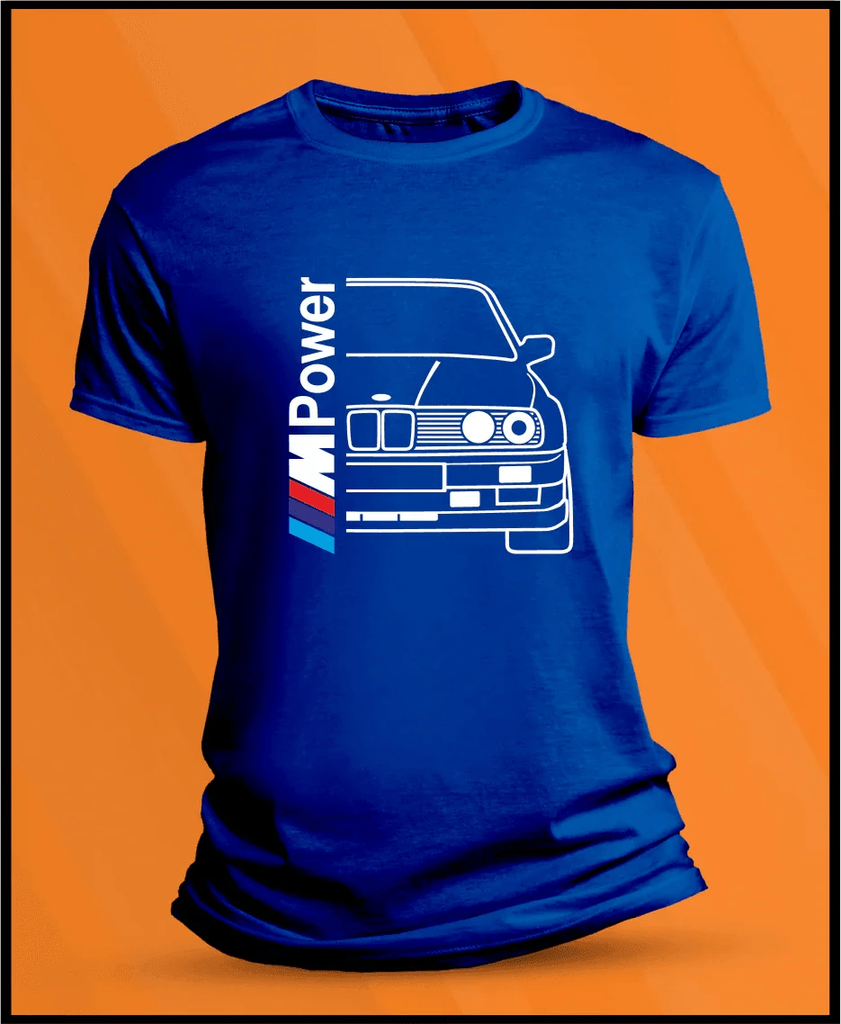 Camiseta manga corta Bmw Serie 3 E30 MPower