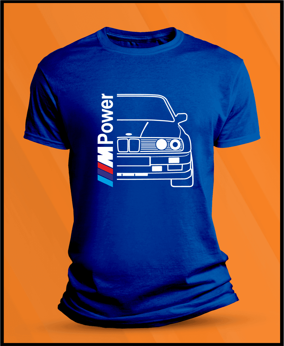 Camiseta manga corta Bmw Serie 3 E30 MPower - 