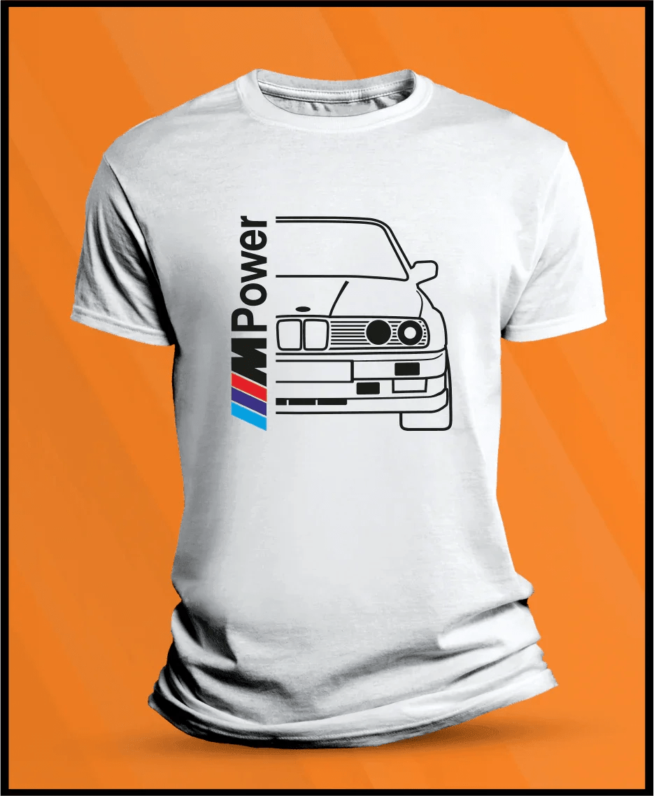 Camiseta manga corta Bmw Serie 3 E30 MPower