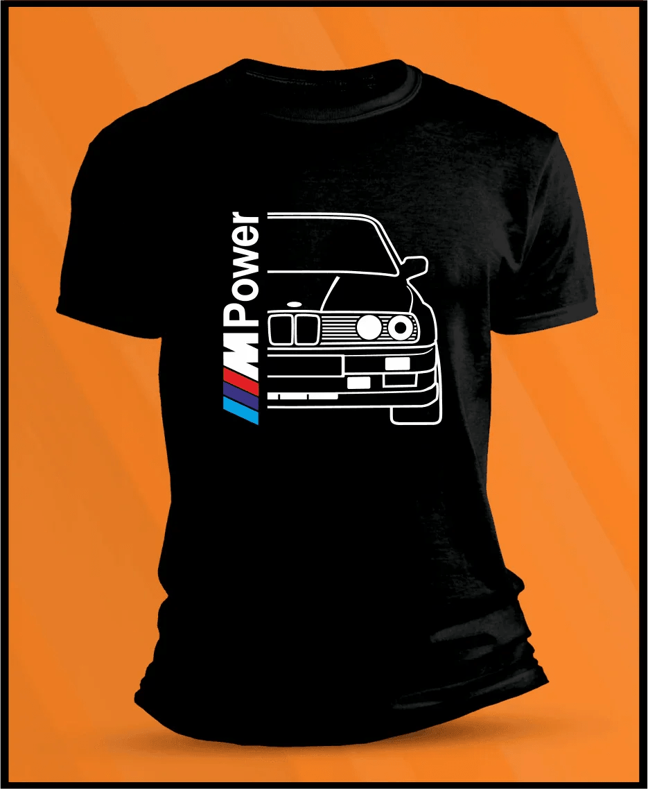 Camiseta manga corta Bmw Serie 3 E30 MPower