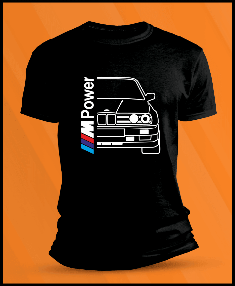 Camiseta manga corta Bmw Serie 3 E30 MPower - 