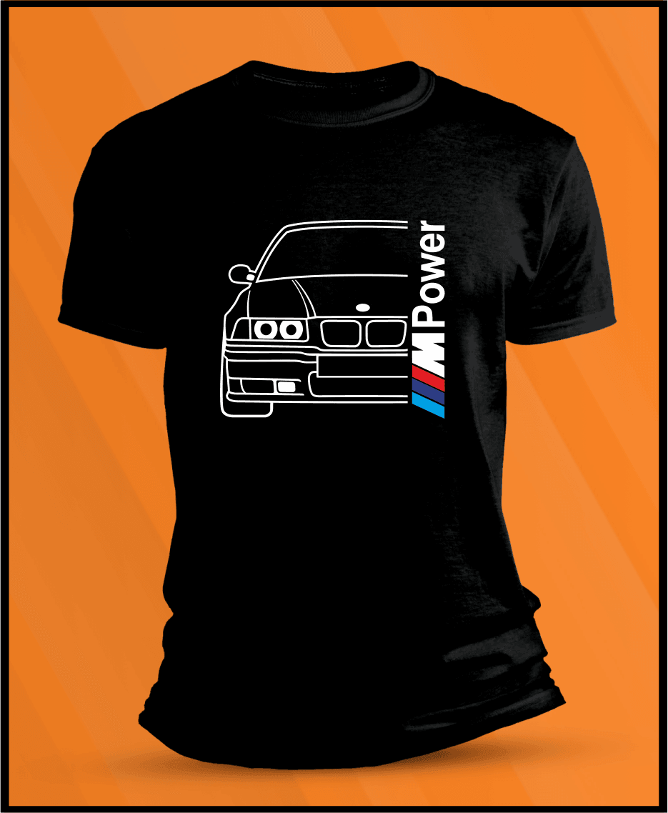 Camiseta manga corta Bmw Serie 3 E36 MPower - 