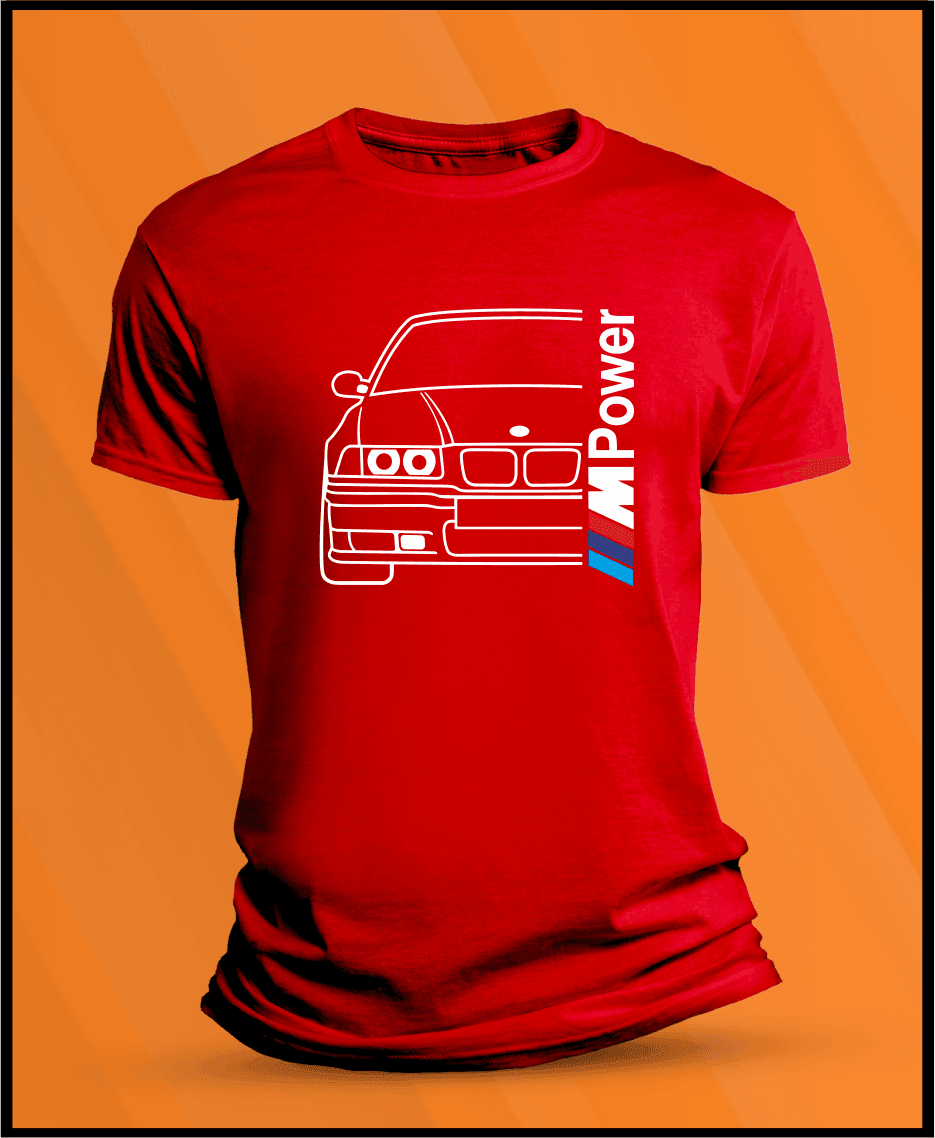 Camiseta manga corta Bmw Serie 3 E36 MPower - 