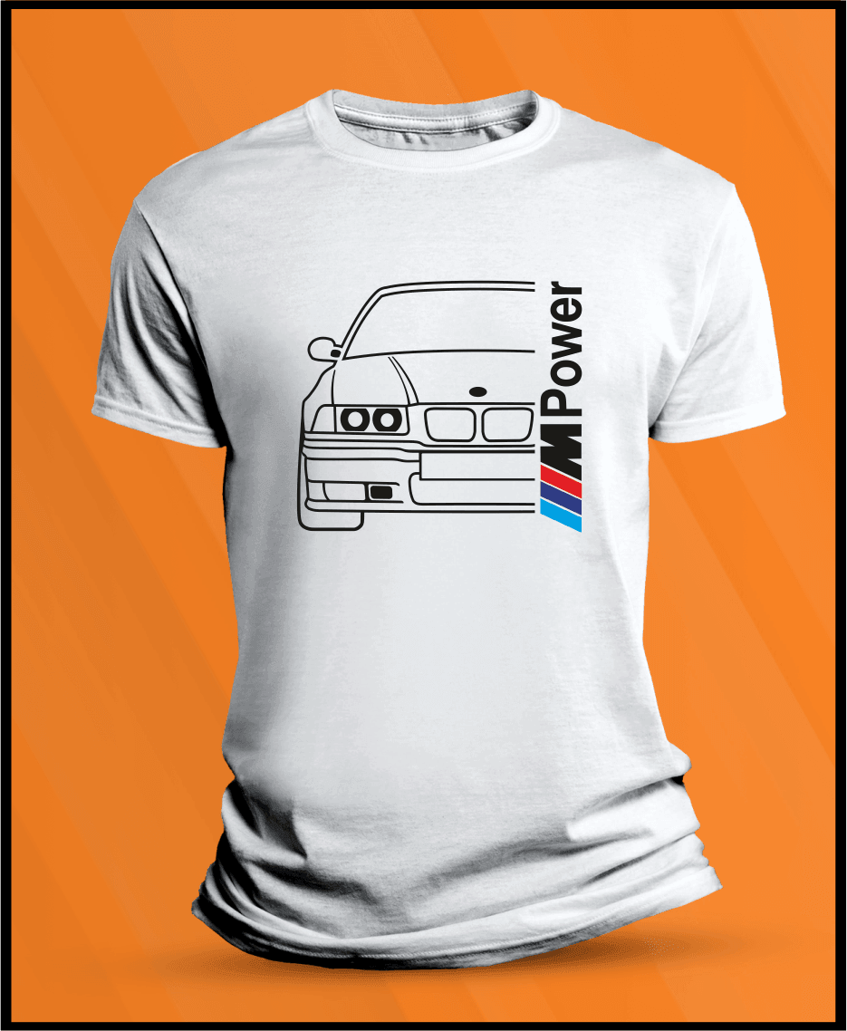 Camiseta manga corta Bmw Serie 3 E36 MPower - 