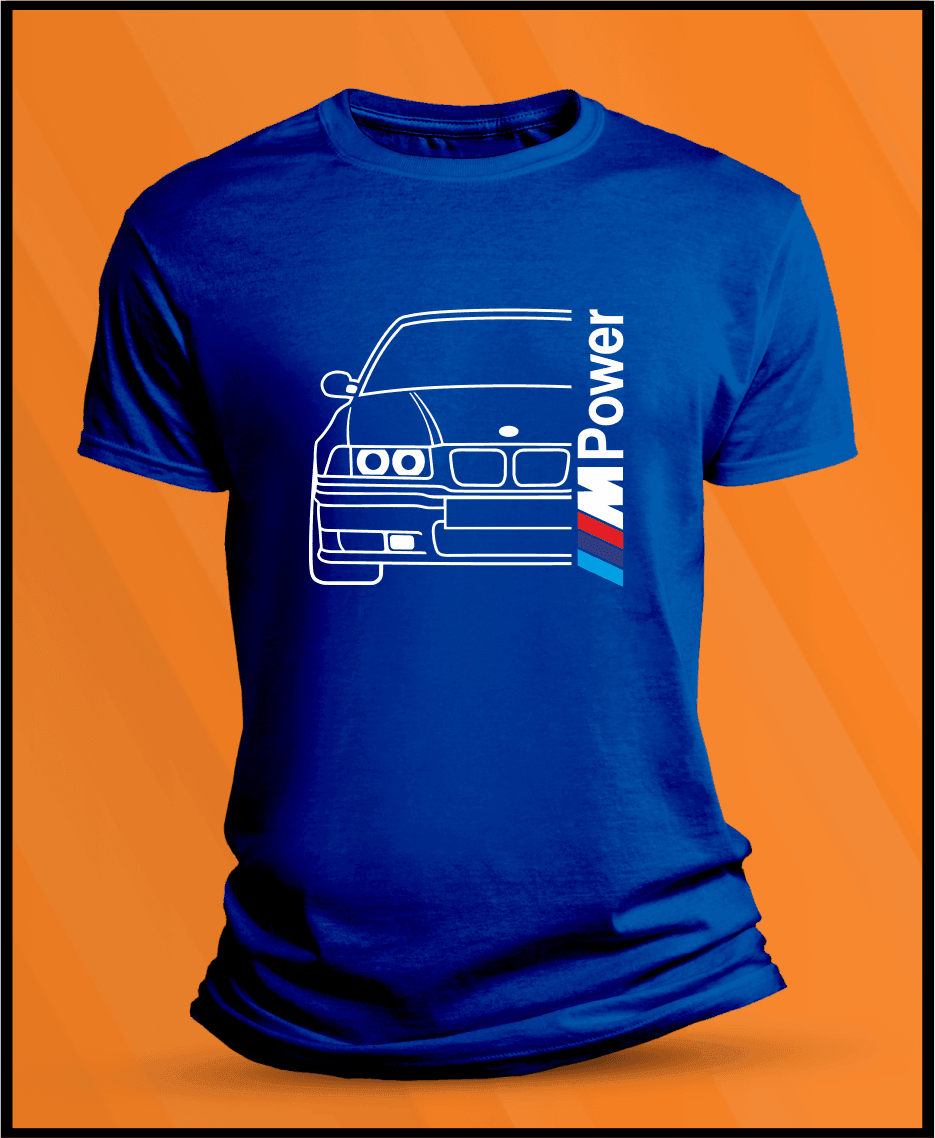 Camiseta manga corta Bmw Serie 3 E36 MPower - 
