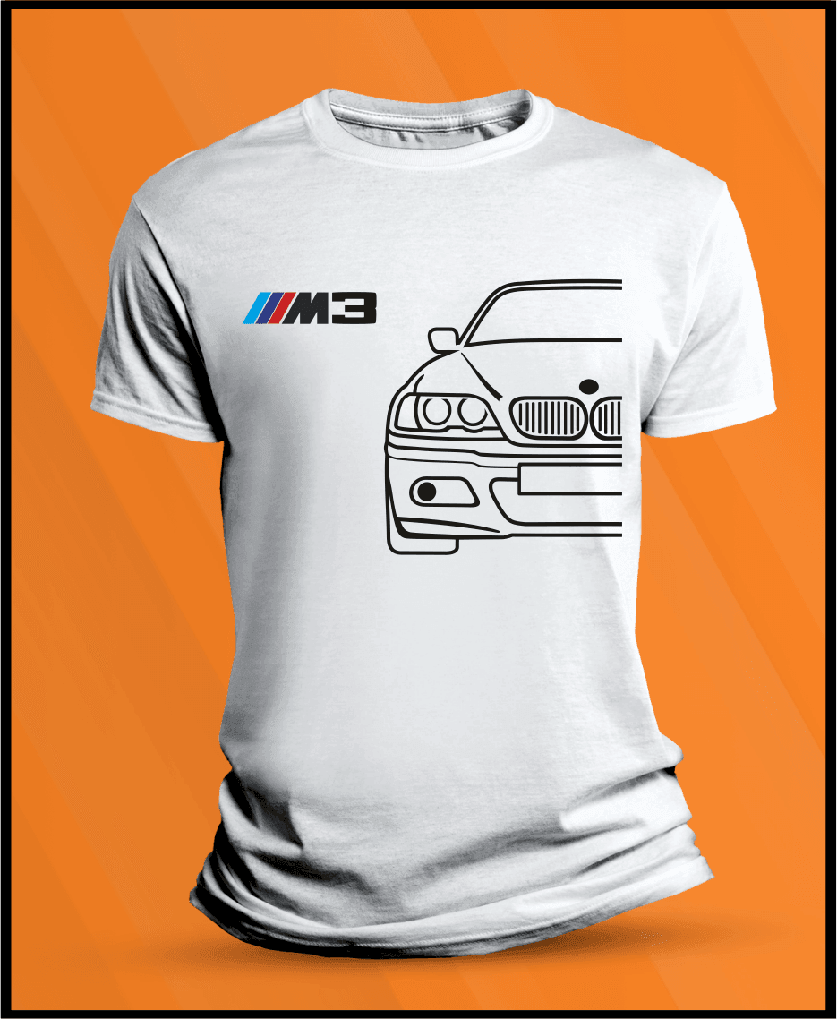 Camiseta manga corta Bmw Serie 3 E46 M3 - 
