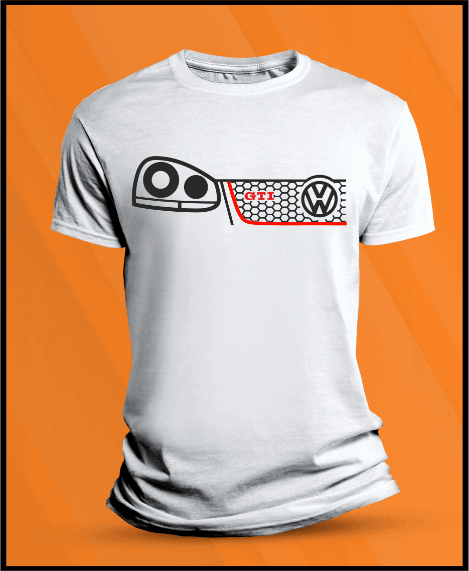 Camiseta manga corta Faro VW Golf MK5 GTI - 