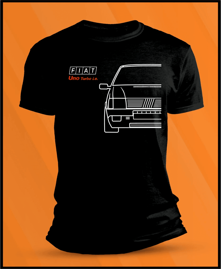 Camiseta manga corta Fiat Uno Turbo - 