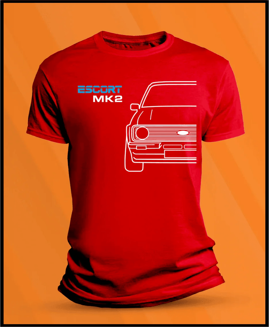 Camiseta manga corta Ford Escort MK2