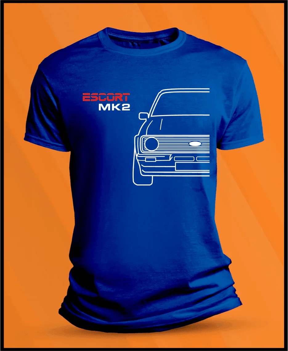 Camiseta manga corta Ford Escort MK2