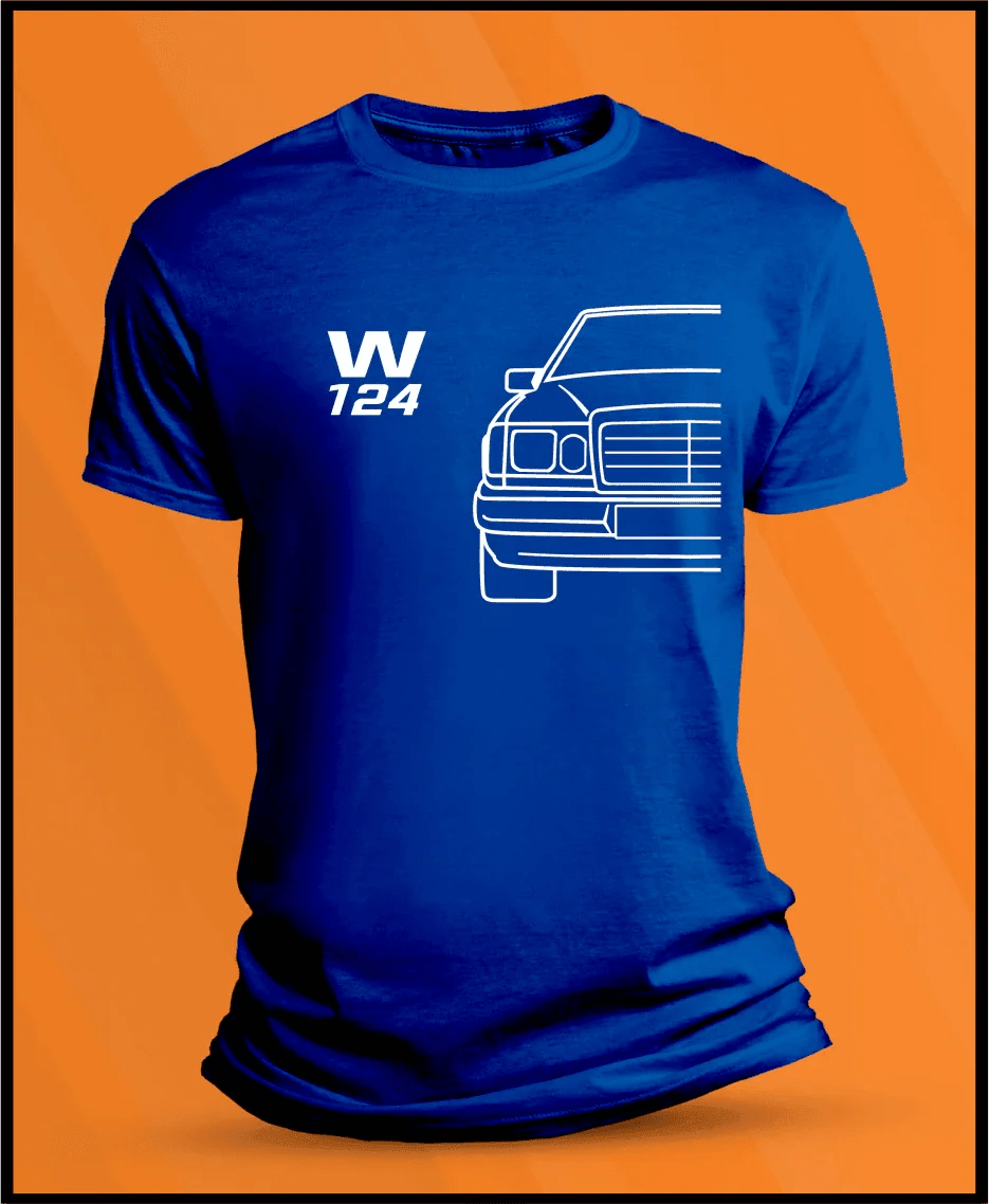 Camiseta manga corta Mercedes 124