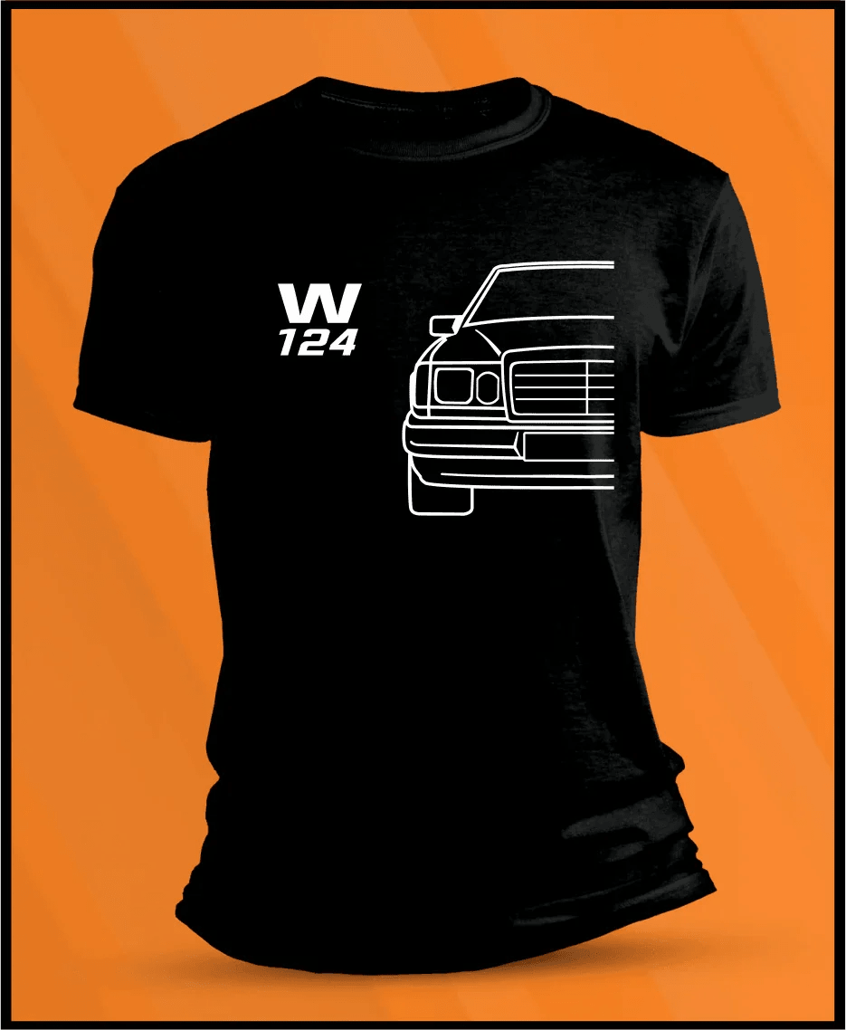 Camiseta manga corta Mercedes 124