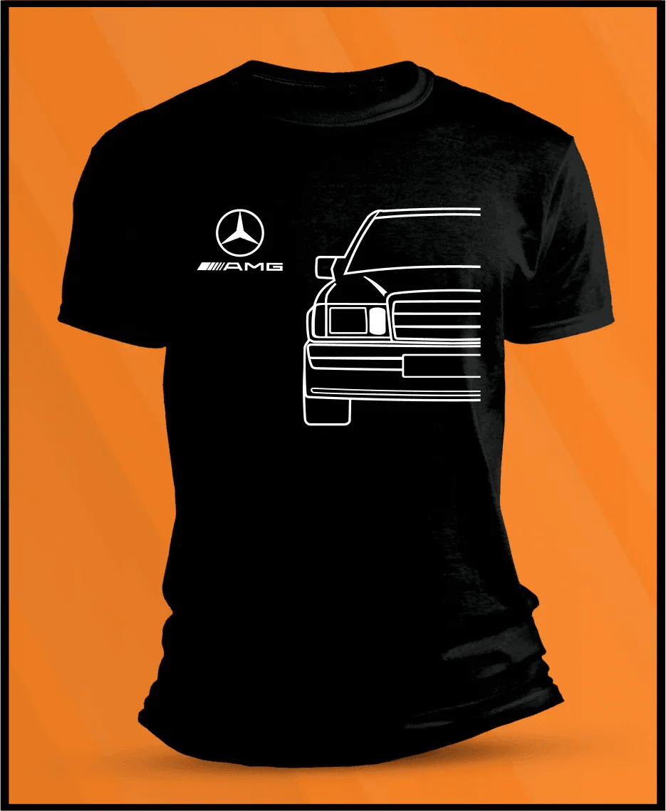 Camiseta manga corta Mercedes 190 AMG