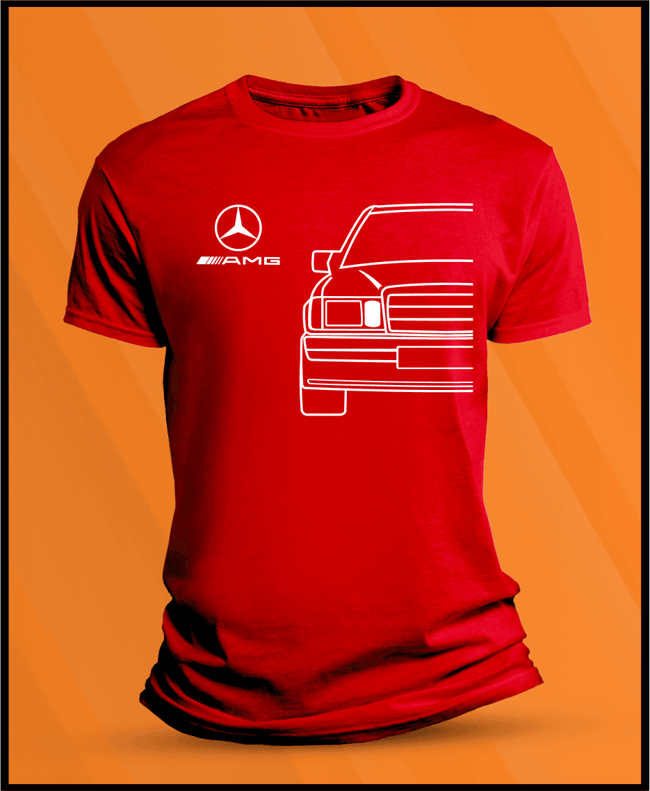 Camiseta manga corta Mercedes 190 AMG - 
