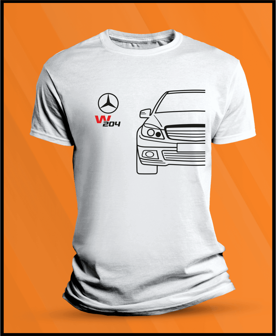 Camiseta manga corta Mercedes Clase C W204 - 