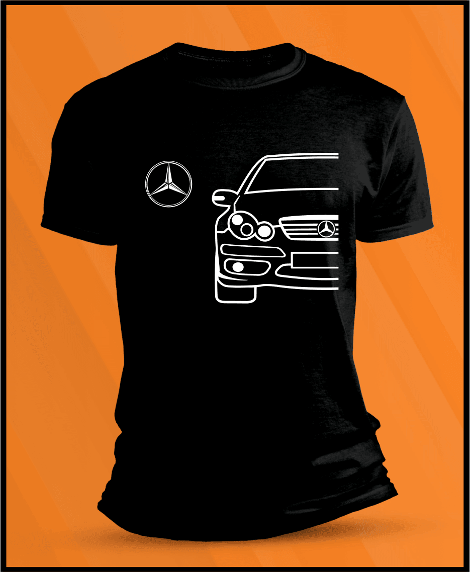 Camiseta manga corta Mercedes Sport C coupe W203 - 