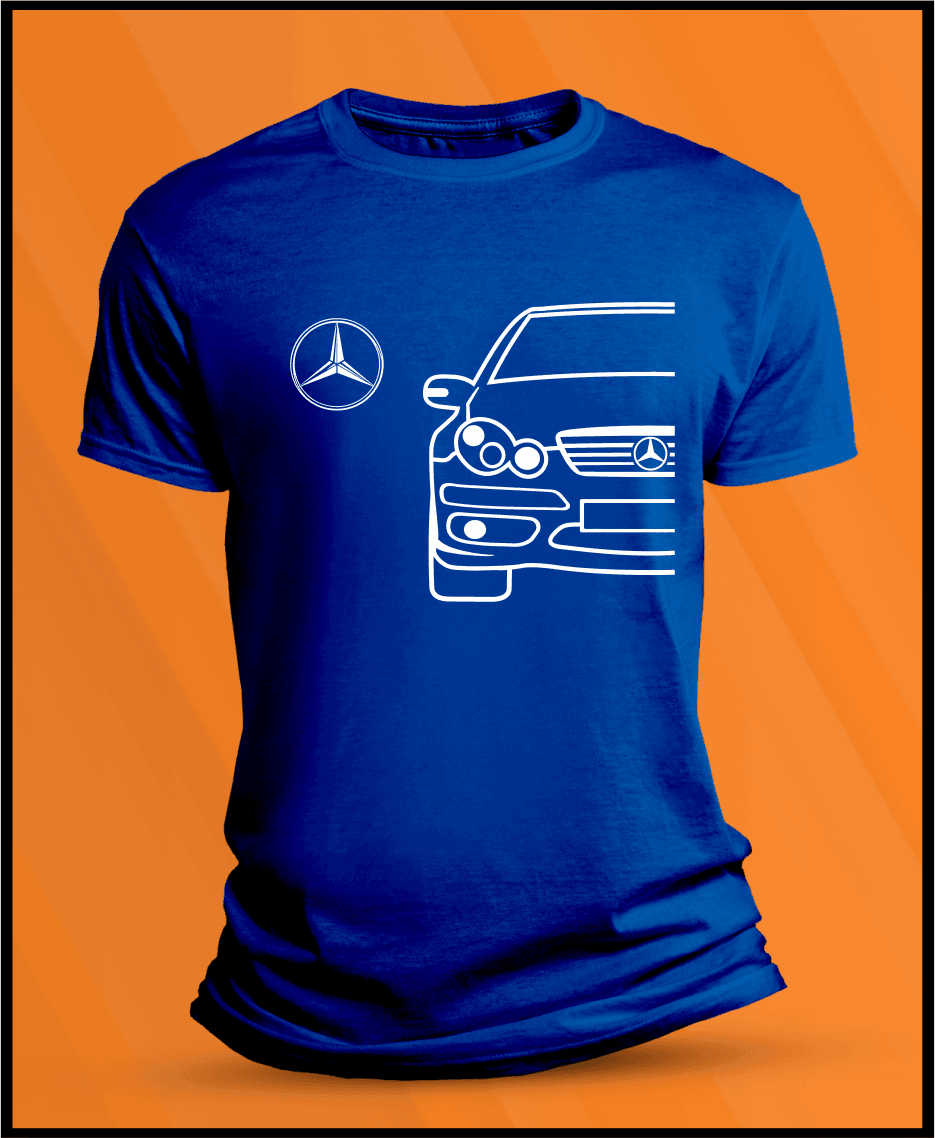 Camiseta manga corta Mercedes Sport C coupe W203 - 