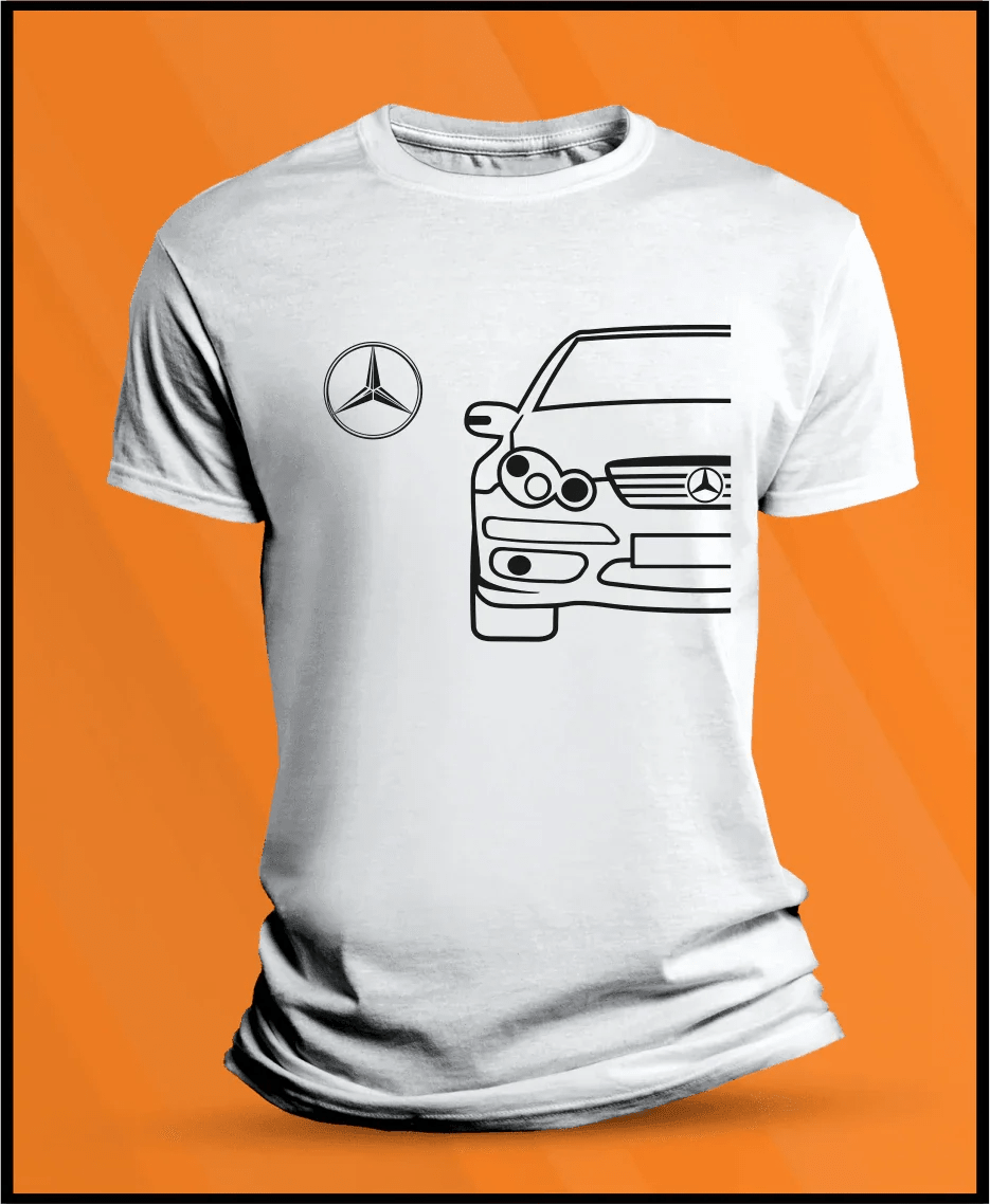Camiseta manga corta Mercedes Sport C coupe W203