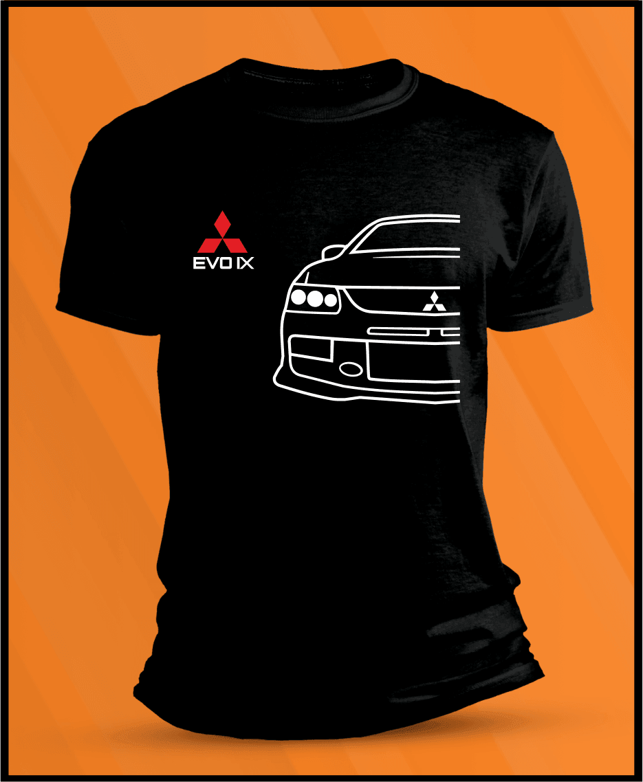 Camiseta manga corta Mitsubishi EVO IX - 
