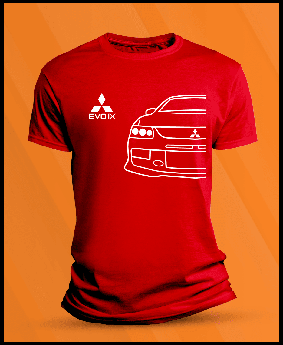 Camiseta manga corta Mitsubishi EVO IX - 
