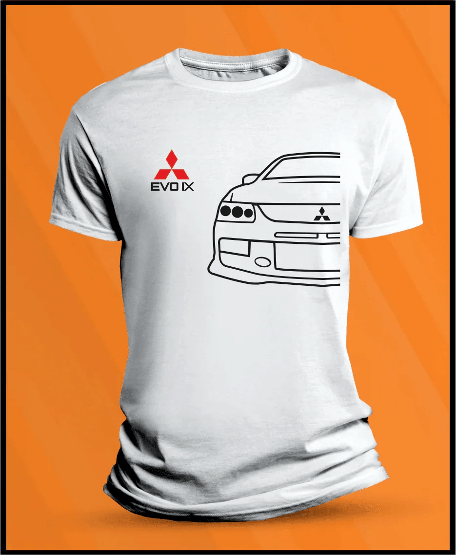 Camiseta manga corta Mitsubishi EVO IX