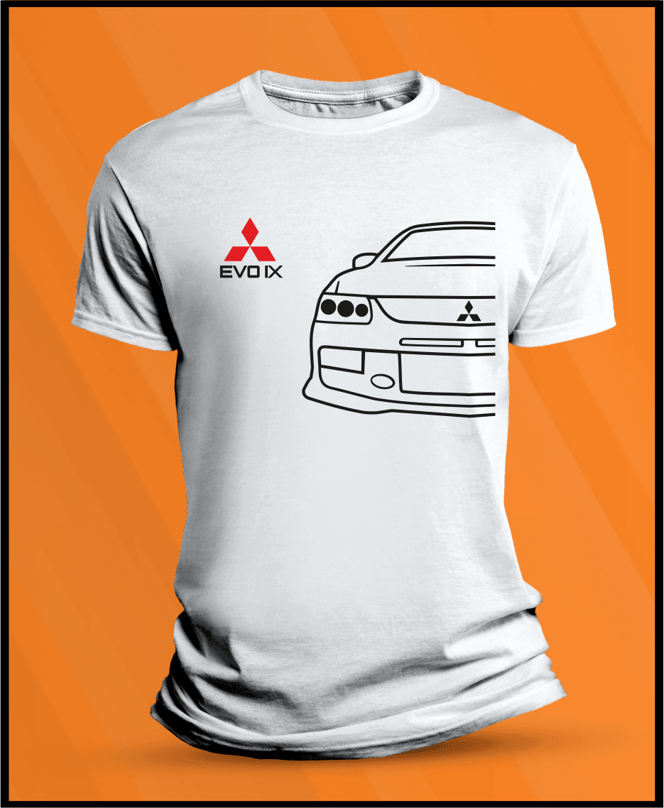 Camiseta manga corta Mitsubishi EVO IX - 
